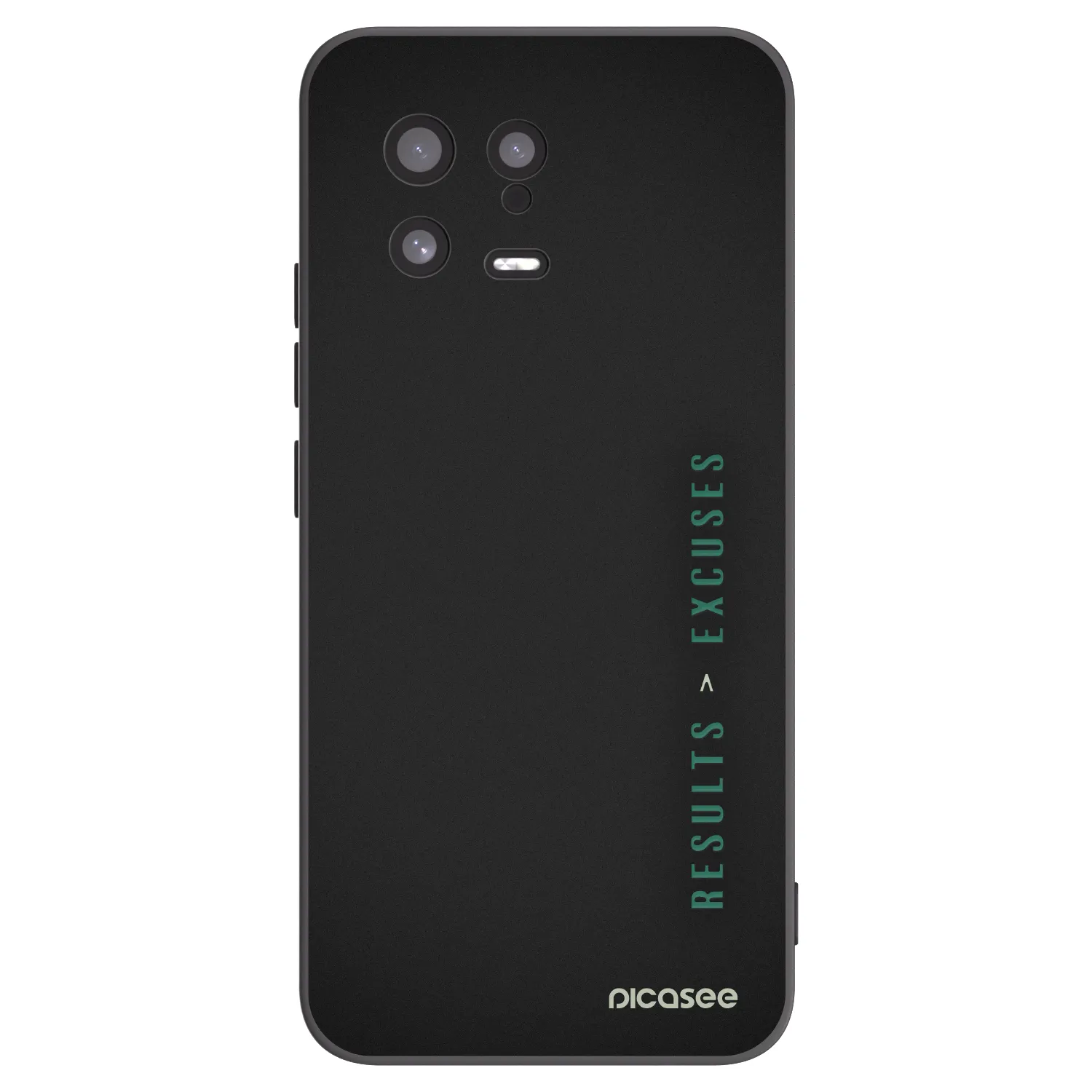 Picasee fekete szilikon tok az alábbi mobiltelefonokra Xiaomi 13 - Results x Excuses