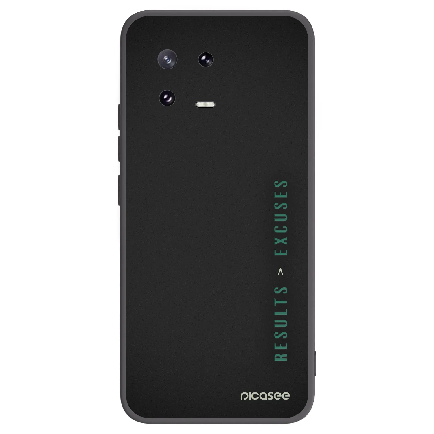 Picasee fekete szilikon tok az alábbi mobiltelefonokra Xiaomi 13 Pro - Results x Excuses
