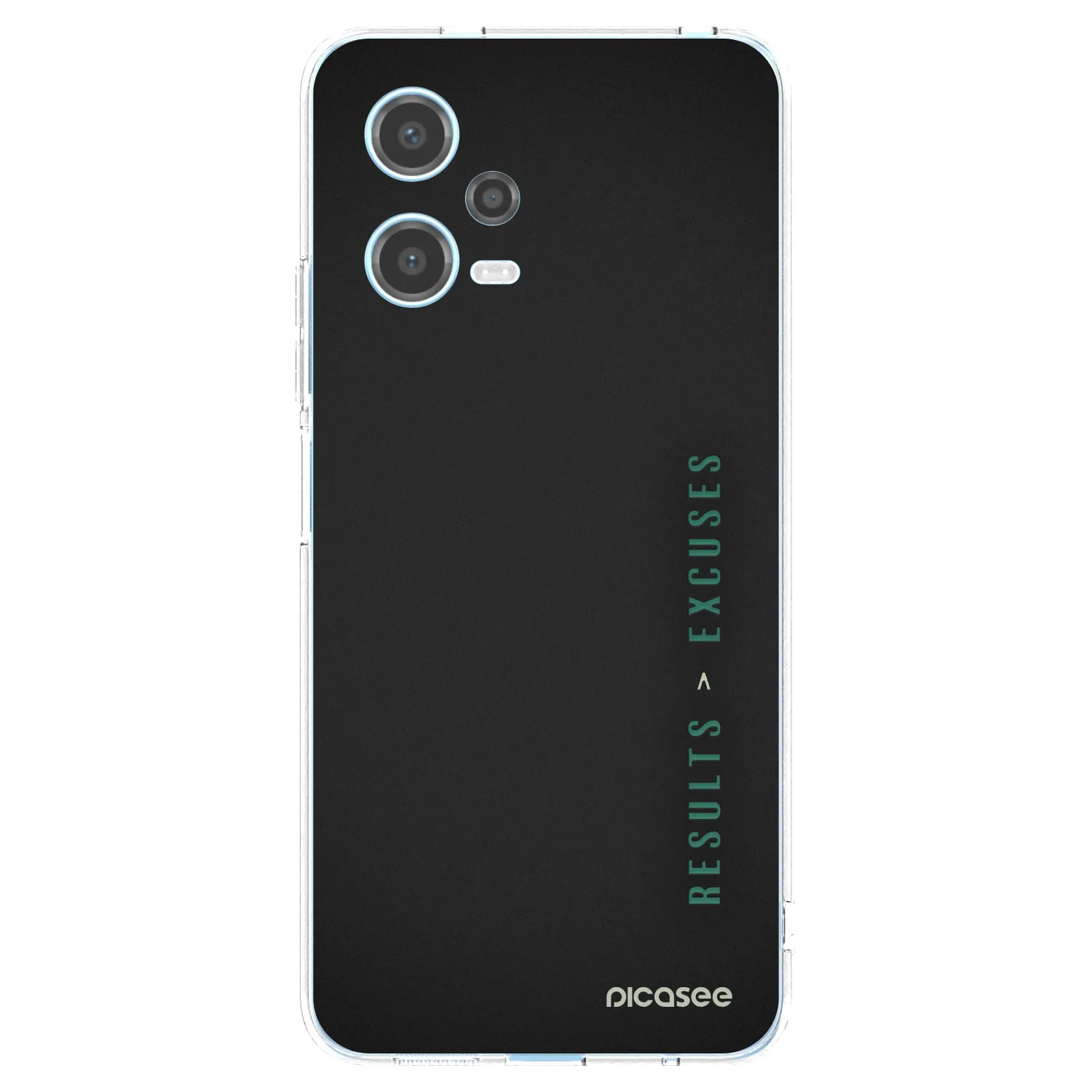 Picasee átlátszó szilikon tok az alábbi mobiltelefonokra Xiaomi Redmi Note 12 5G - Results x Excuses