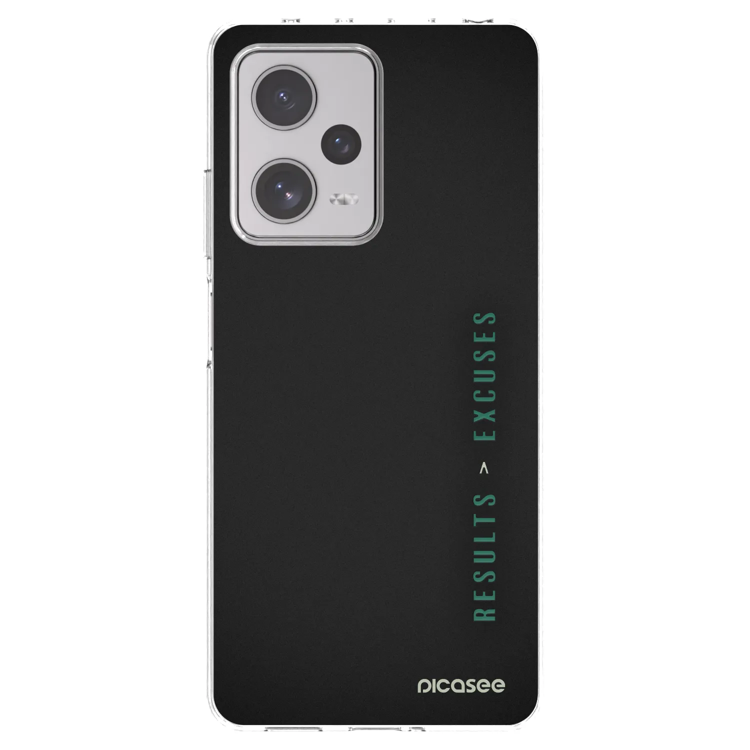 Picasee átlátszó szilikon tok az alábbi mobiltelefonokra Xiaomi Redmi Note 12 Pro+ 5G - Results x Excuses
