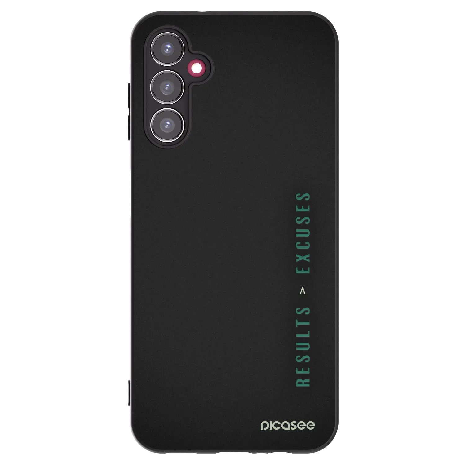 Picasee fekete szilikon tok az alábbi mobiltelefonokra Samsung Galaxy A14 5G A146P - Results x Excuses