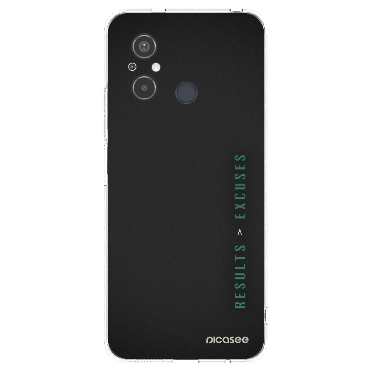 Picasee átlátszó szilikon tok az alábbi mobiltelefonokra Xiaomi Redmi 12C - Results x Excuses