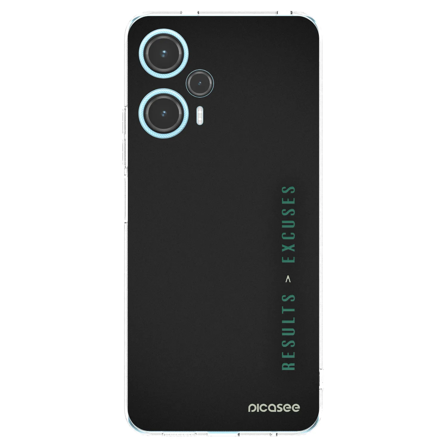 Picasee átlátszó szilikon tok az alábbi mobiltelefonokra Xiaomi Poco F5 - Results x Excuses