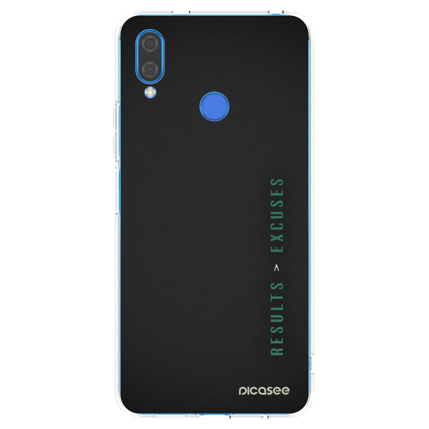 Picasee átlátszó szilikon tok az alábbi mobiltelefonokra Huawei Nova 3i - Results x Excuses