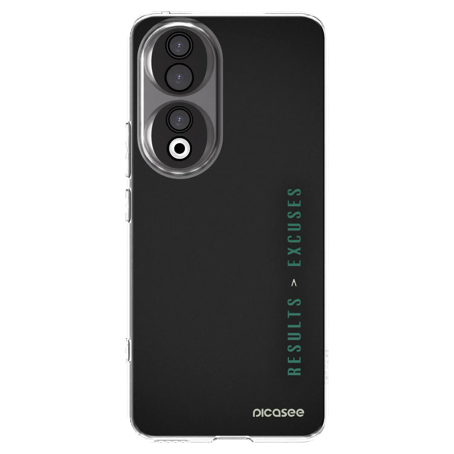 Picasee átlátszó szilikon tok az alábbi mobiltelefonokra Honor 90 5G - Results x Excuses