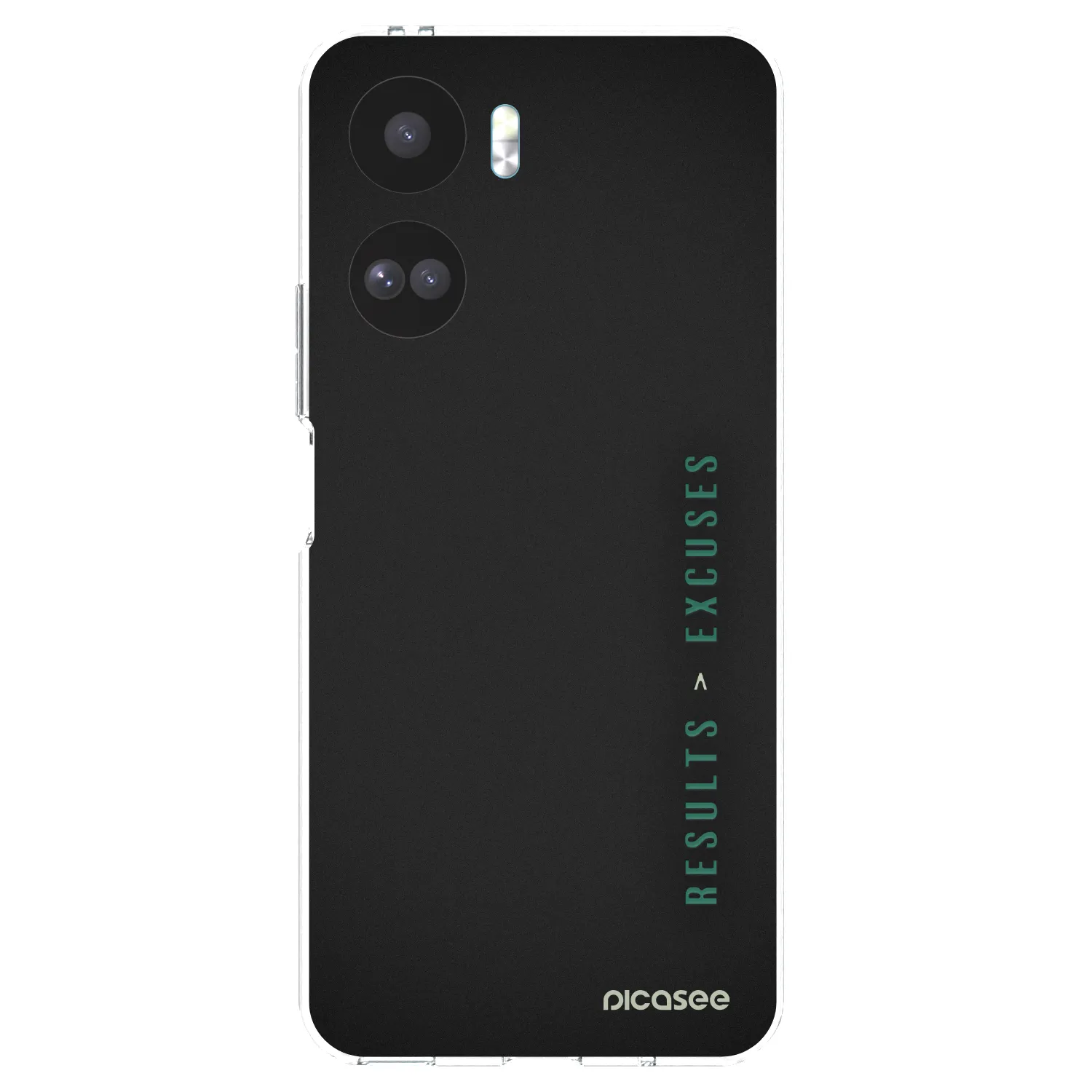 Picasee átlátszó szilikon tok az alábbi mobiltelefonokra Honor 90 Lite 5G - Results x Excuses