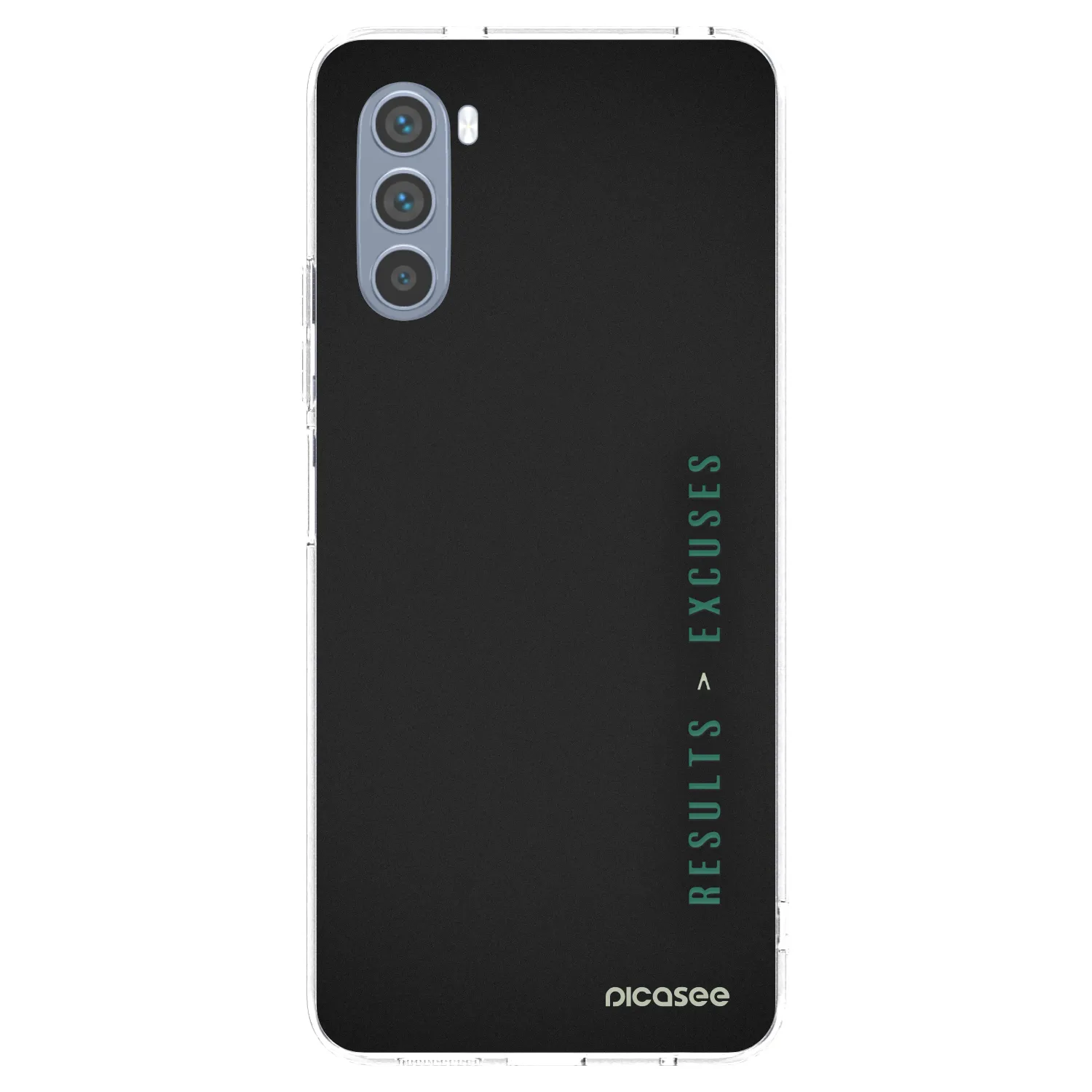 Picasee átlátszó szilikon tok az alábbi mobiltelefonokra Motorola Moto G62 - Results x Excuses