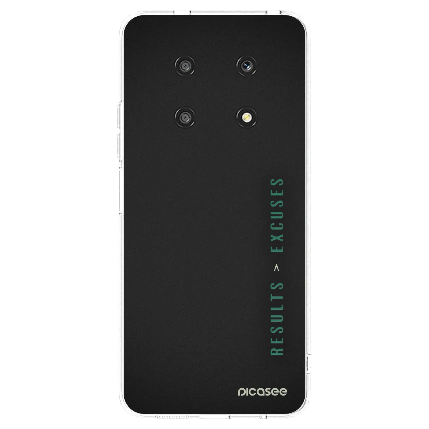 Picasee átlátszó szilikon tok az alábbi mobiltelefonokra Honor Magic4 Lite 5G - Results x Excuses