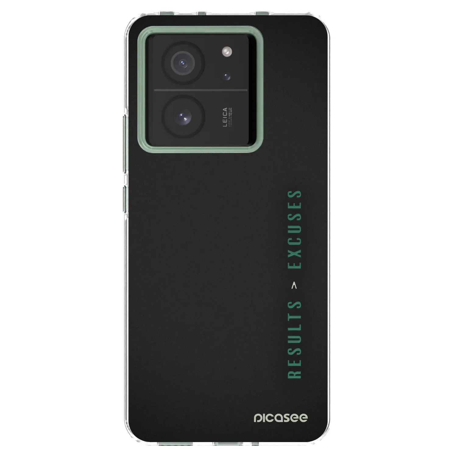 Picasee átlátszó szilikon tok az alábbi mobiltelefonokra Xiaomi 13T - Results x Excuses