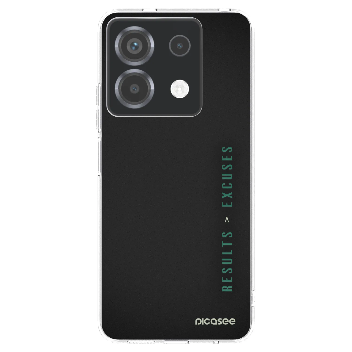 Picasee átlátszó szilikon tok az alábbi mobiltelefonokra Xiaomi Poco X6 - Results x Excuses