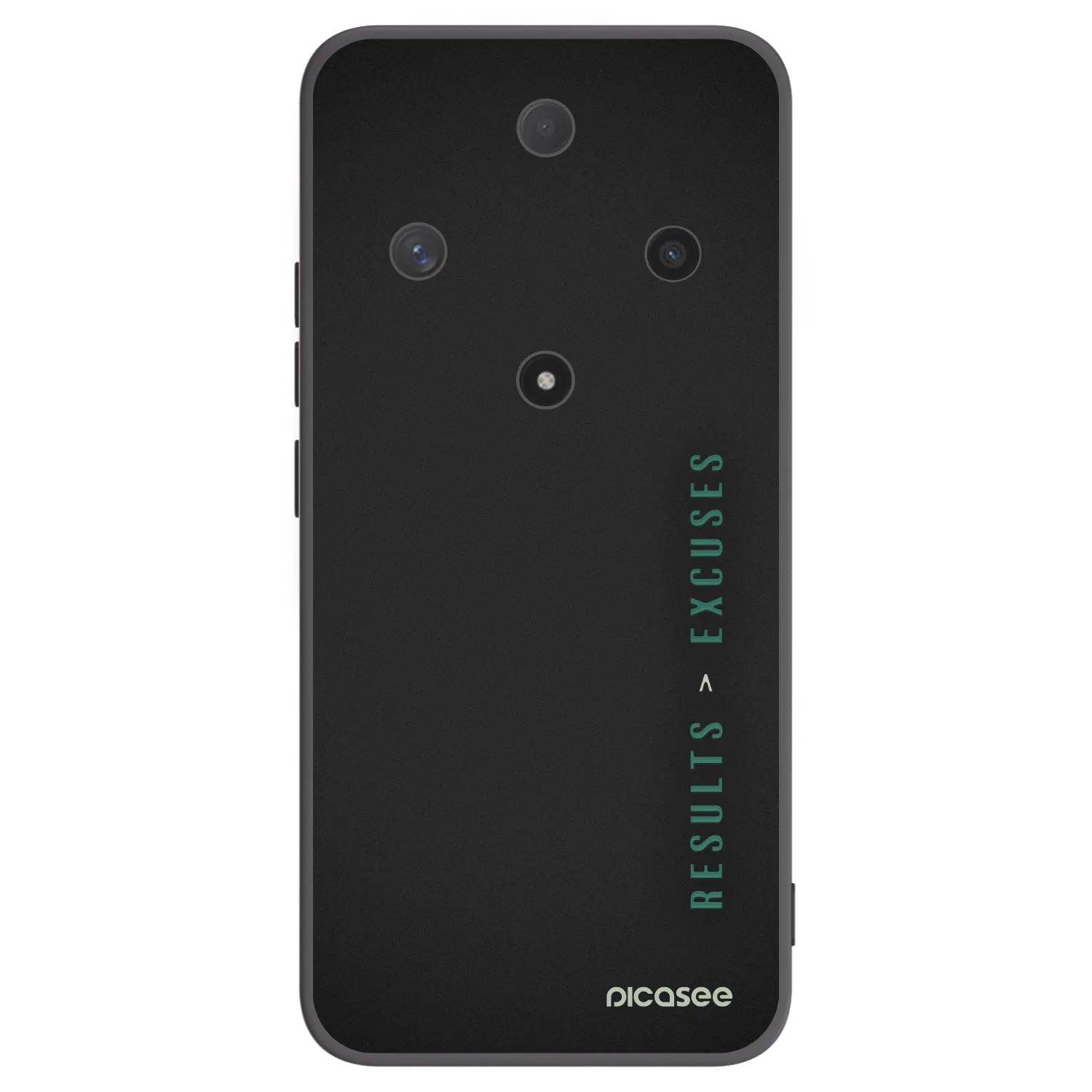 Picasee fekete szilikon tok az alábbi mobiltelefonokra Honor Magic6 Lite 5G - Results x Excuses