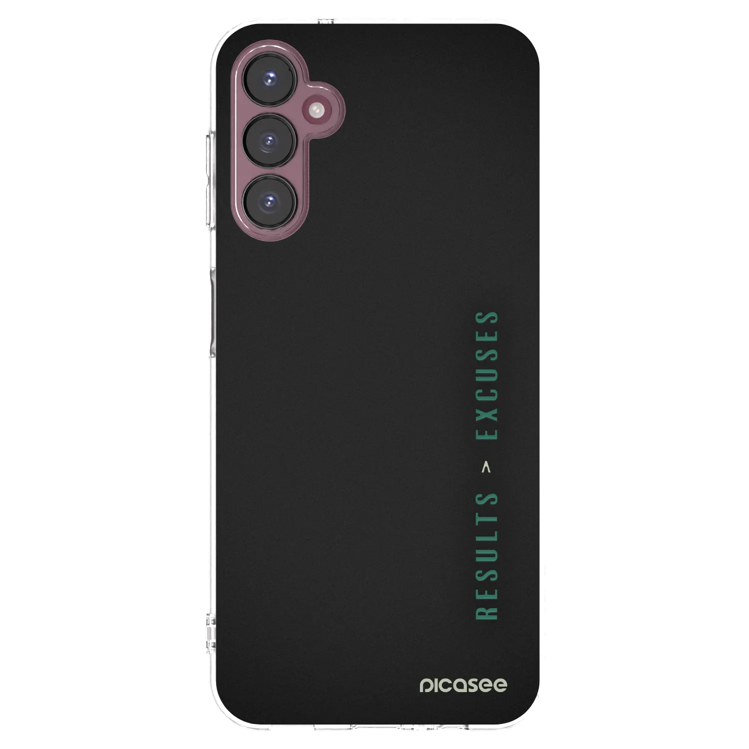 Picasee átlátszó szilikon tok az alábbi mobiltelefonokra Samsung Galaxy A05s A057G - Results x Excuses