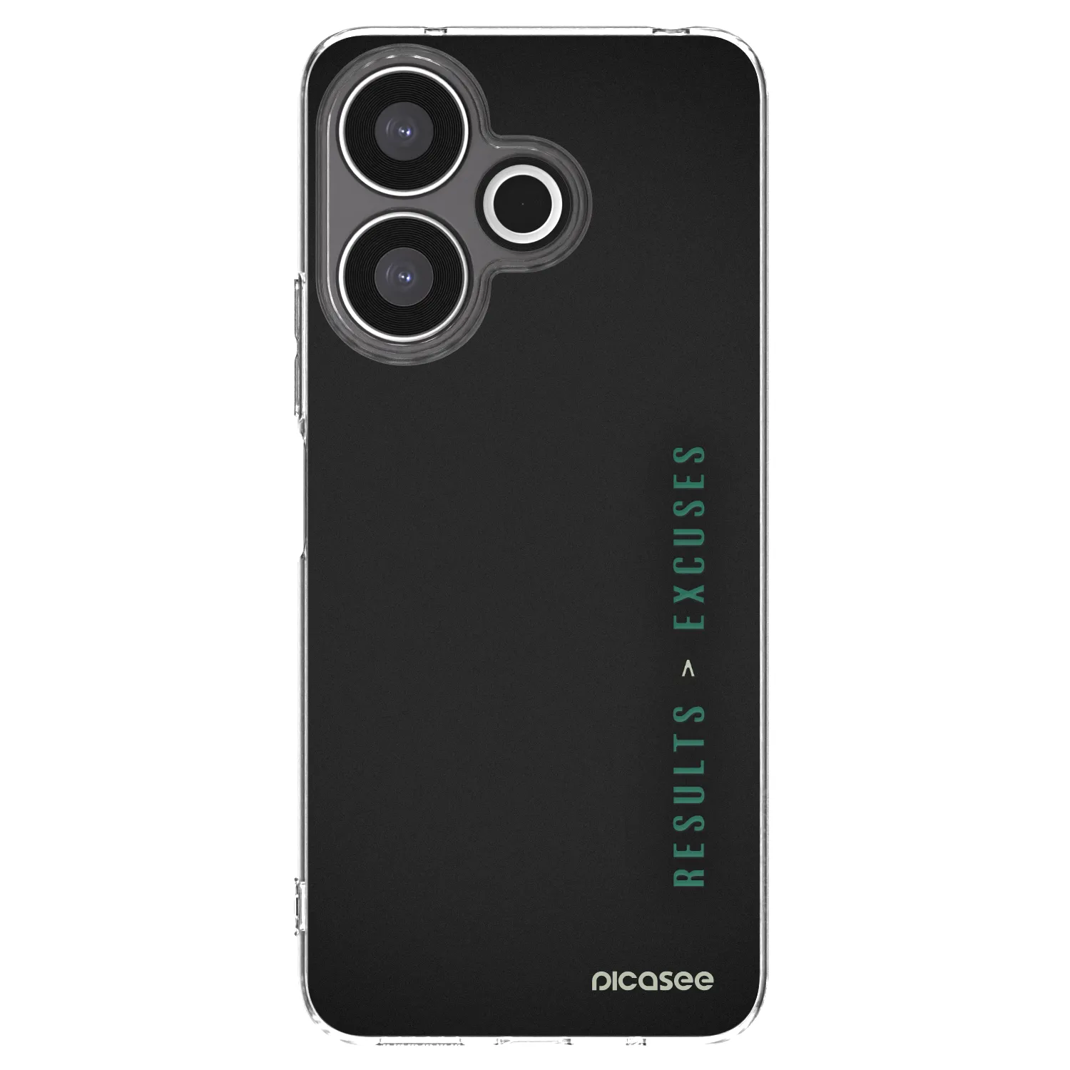 Picasee átlátszó szilikon tok az alábbi mobiltelefonokra Xiaomi Redmi 13 4G - Results x Excuses