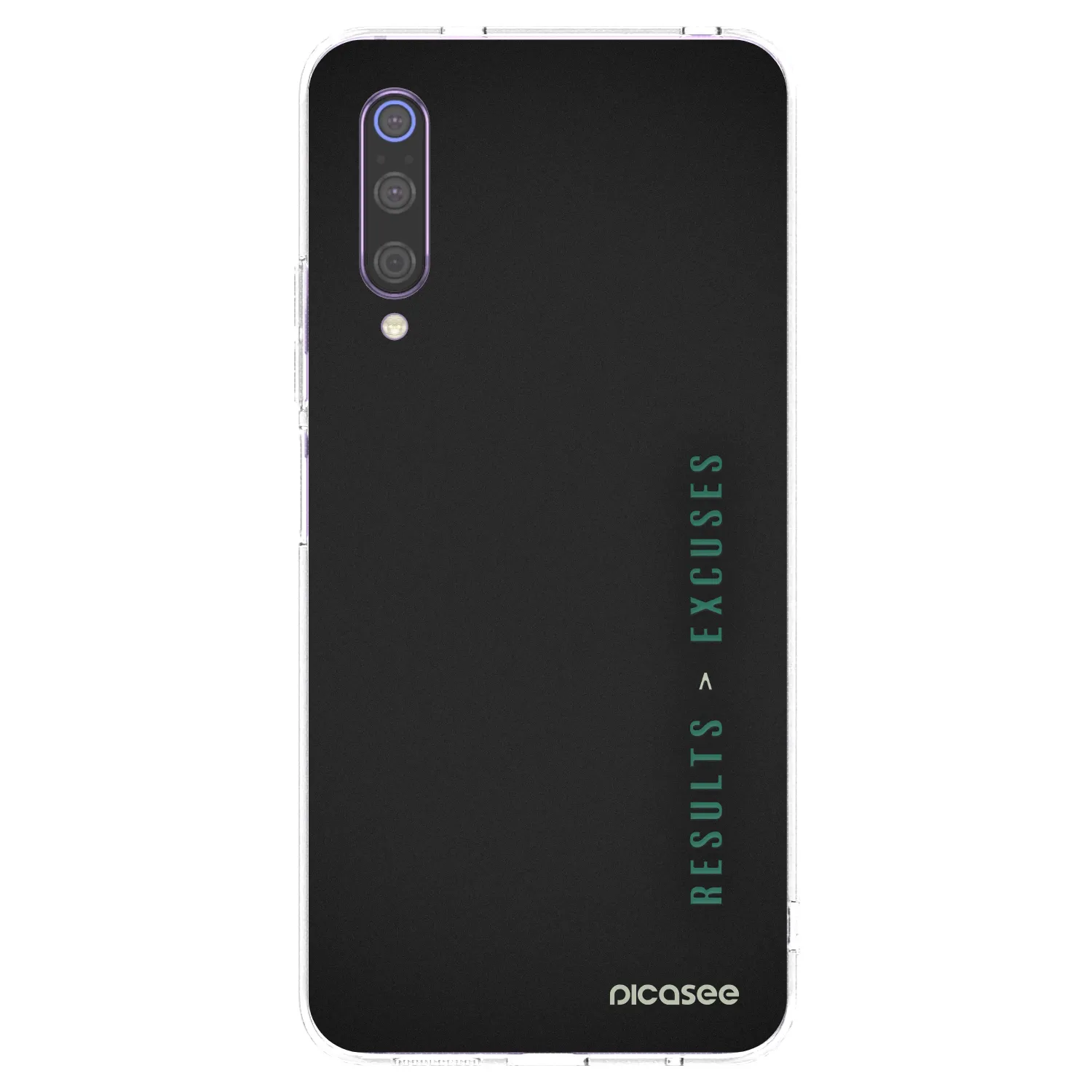 Picasee átlátszó szilikon tok az alábbi mobiltelefonokra Xiaomi Mi 9 - Results x Excuses