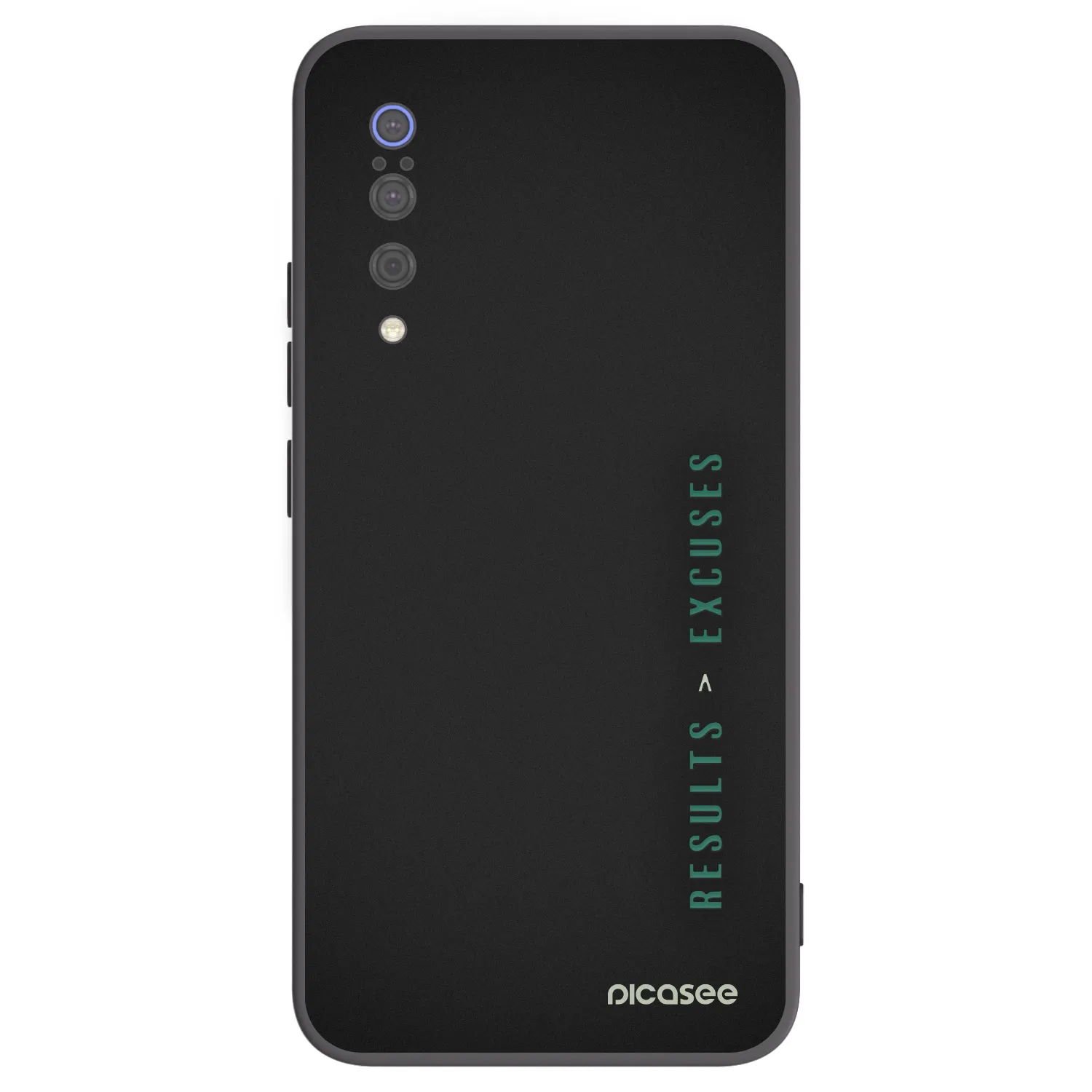 Picasee fekete szilikon tok az alábbi mobiltelefonokra Xiaomi Mi 9 - Results x Excuses