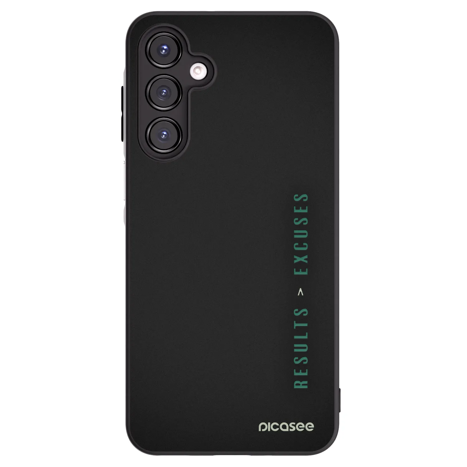 Picasee fekete szilikon tok az alábbi mobiltelefonokra Samsung Galaxy A16 5G - Results x Excuses