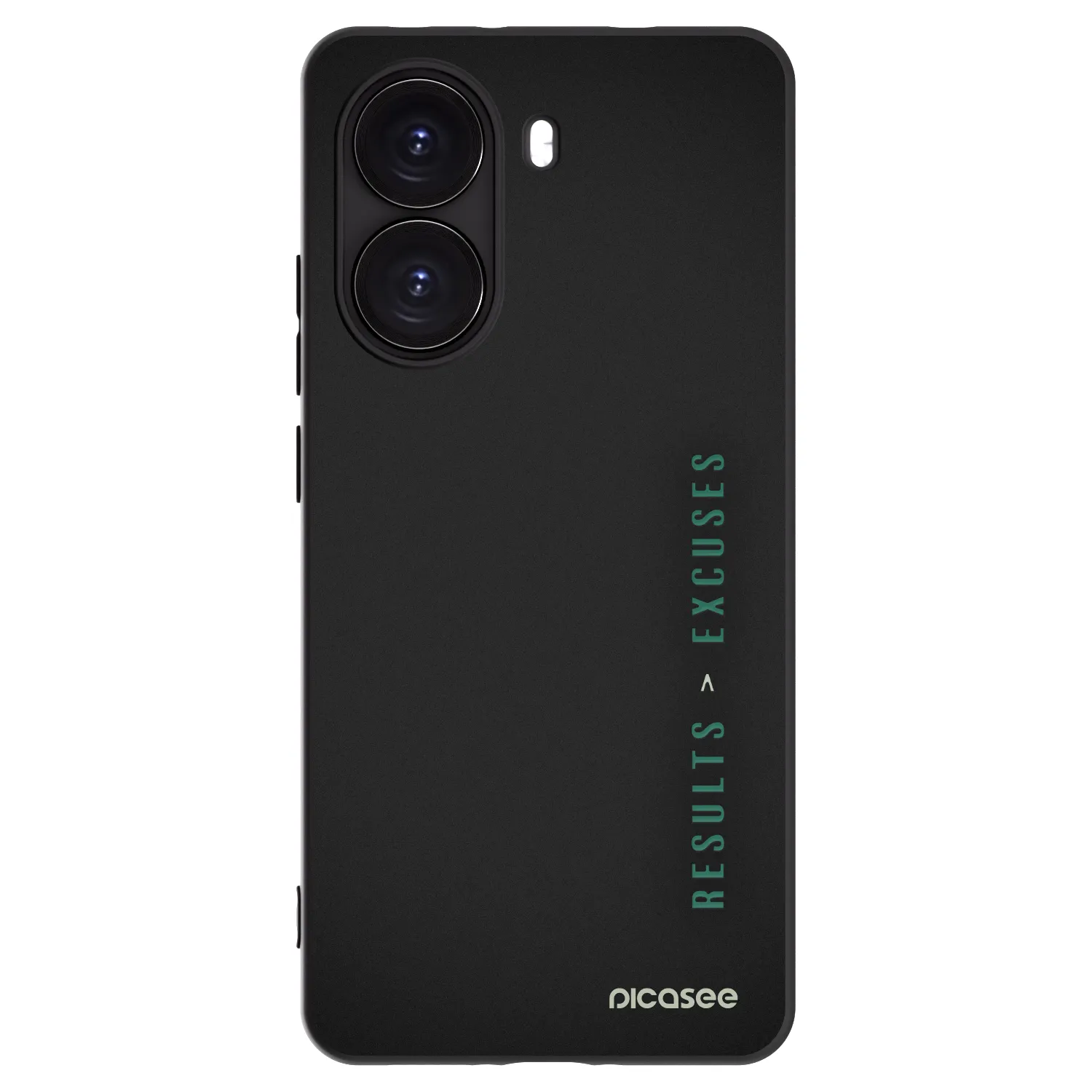 Picasee fekete szilikon tok az alábbi mobiltelefonokra Xiaomi Poco X7 Pro 5G - Results x Excuses