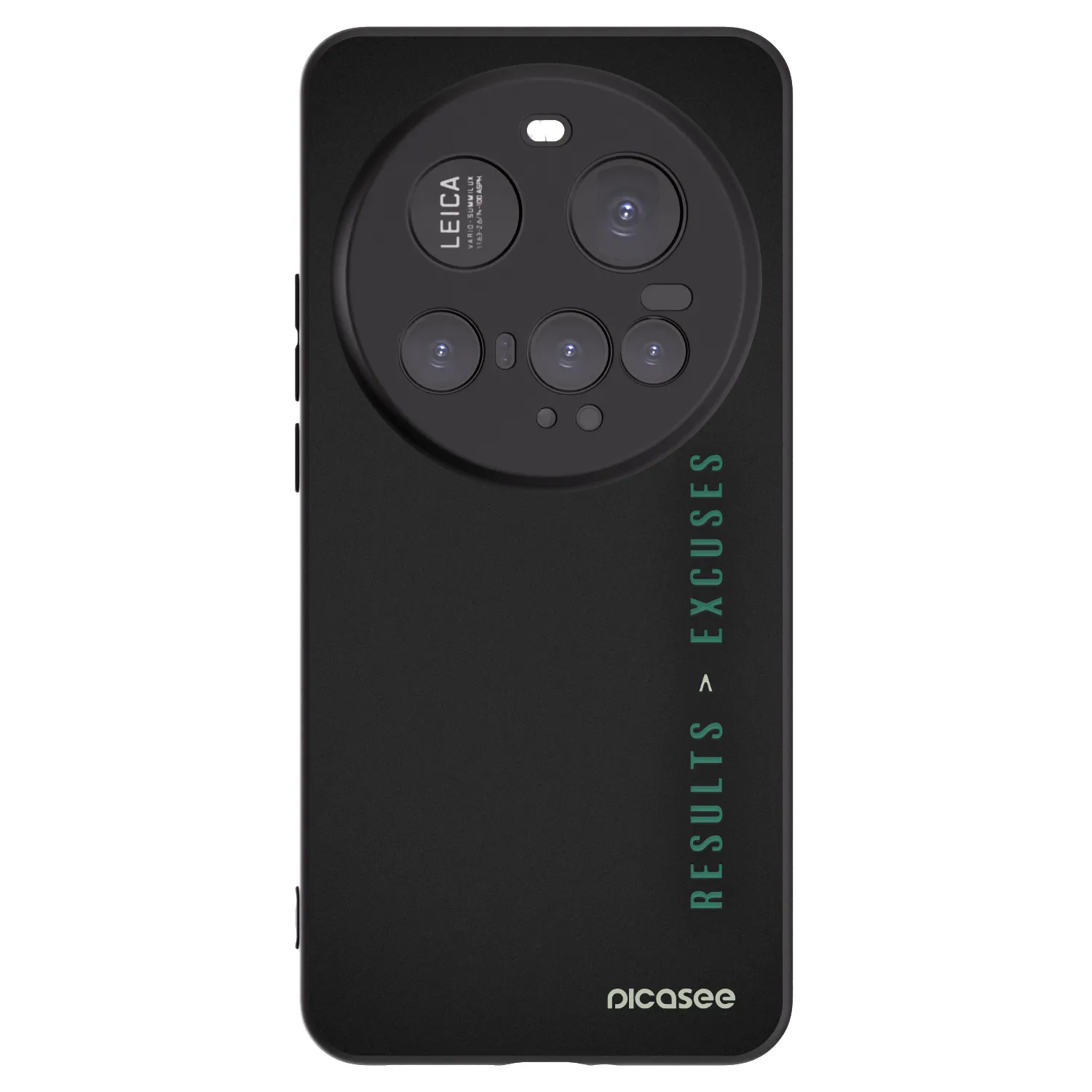 Picasee fekete szilikon tok az alábbi mobiltelefonokra Xiaomi 15 Ultra - Results x Excuses