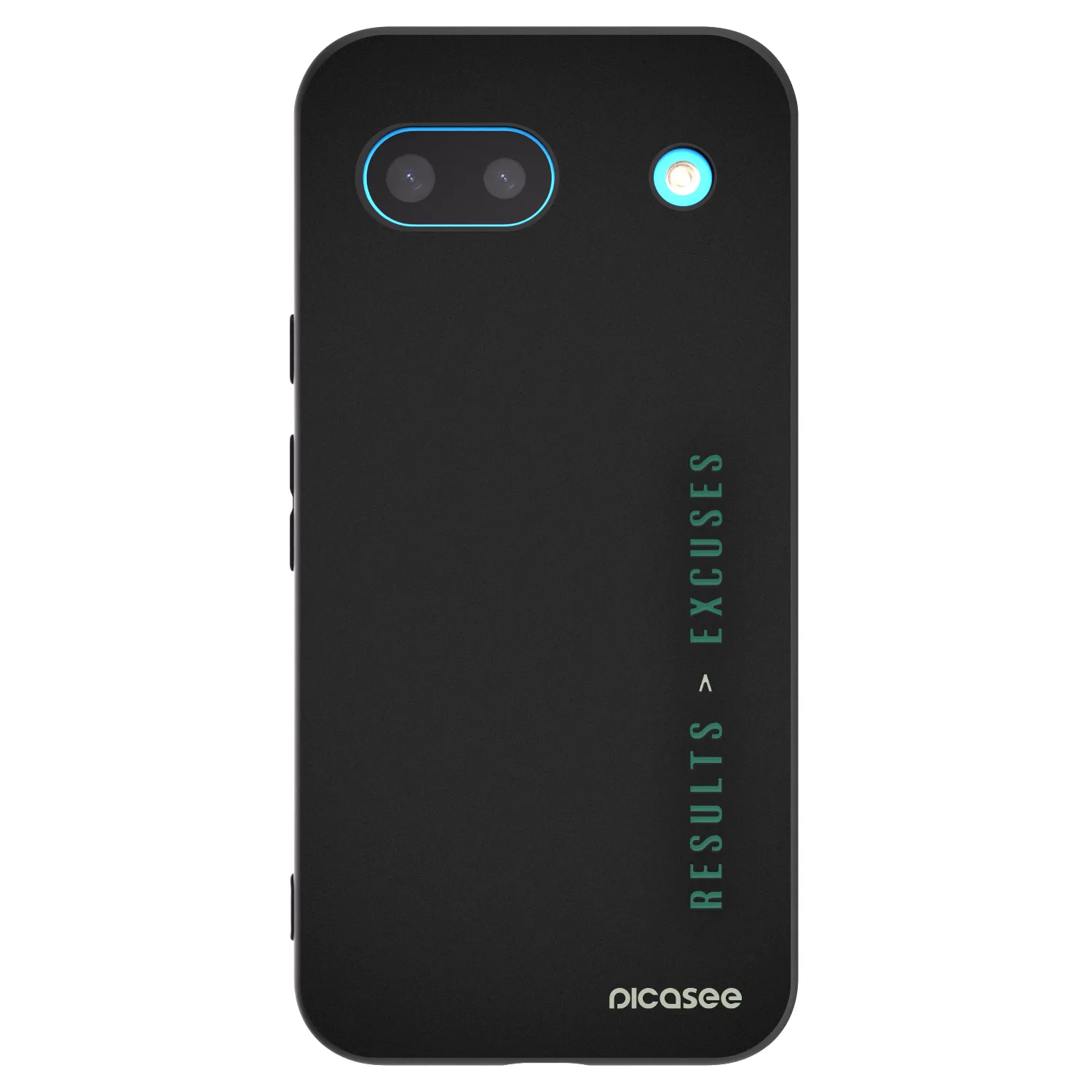Picasee fekete szilikon tok az alábbi mobiltelefonokra Google Pixel 8 - Results x Excuses