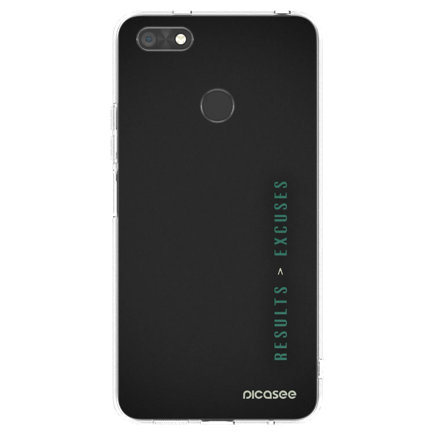 Picasee átlátszó szilikon tok az alábbi mobiltelefonokra Huawei P9 Lite Mini - Results x Excuses