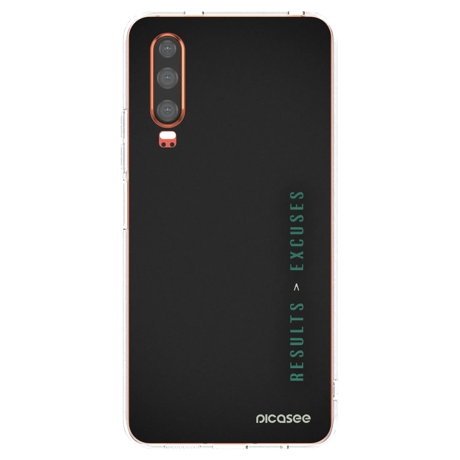 Picasee átlátszó szilikon tok az alábbi mobiltelefonokra Huawei P30 - Results x Excuses