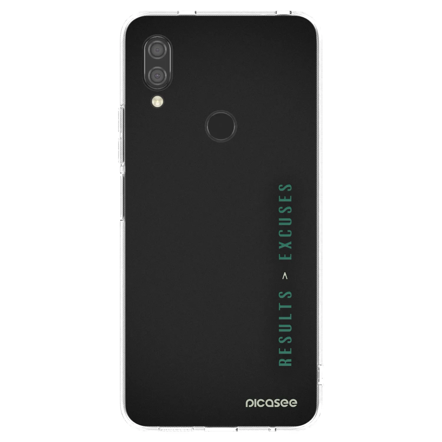 Picasee átlátszó szilikon tok az alábbi mobiltelefonokra Xiaomi Redmi 7 - Results x Excuses