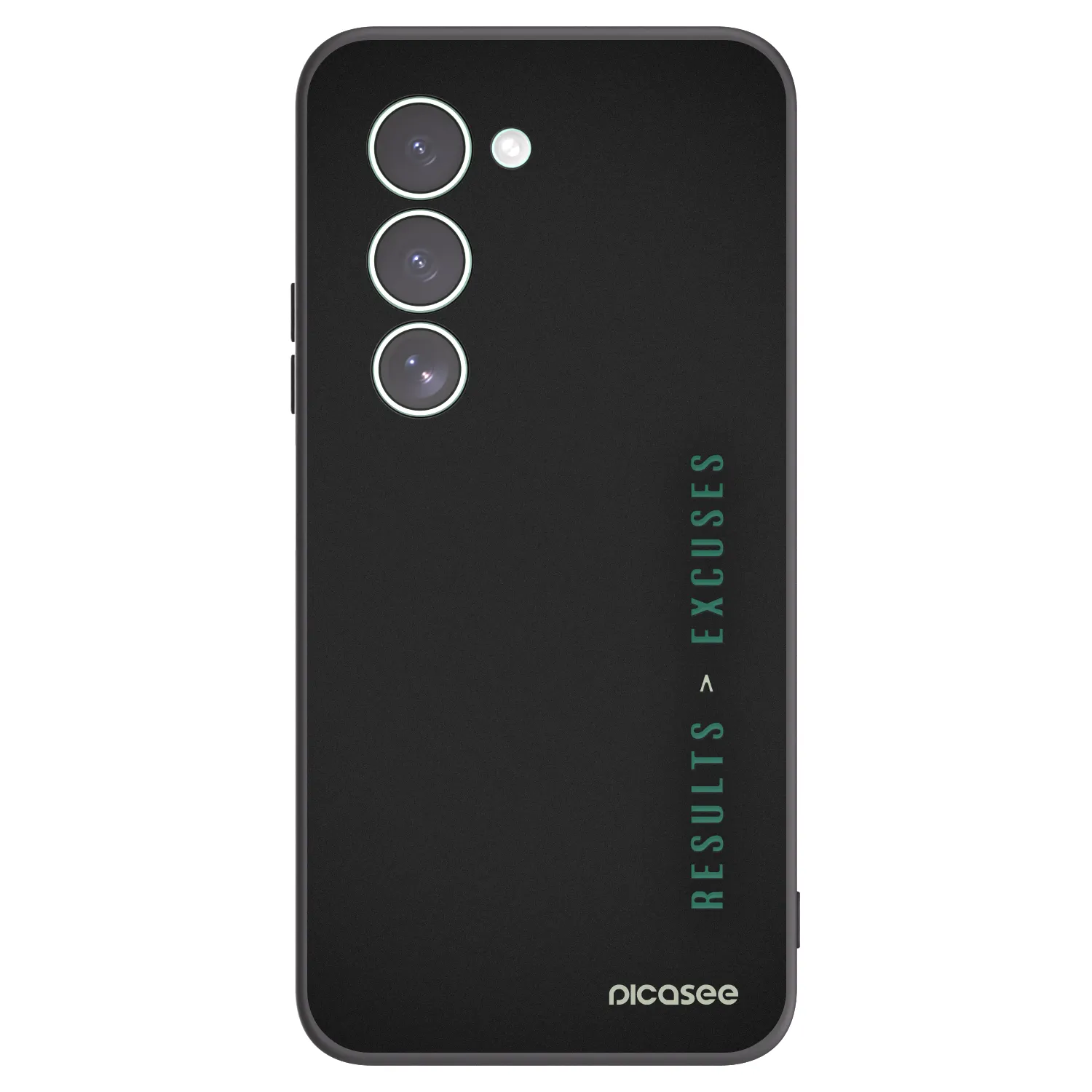 Picasee fekete szilikon tok az alábbi mobiltelefonokra Xiaomi Redmi 15 5G - Results x Excuses