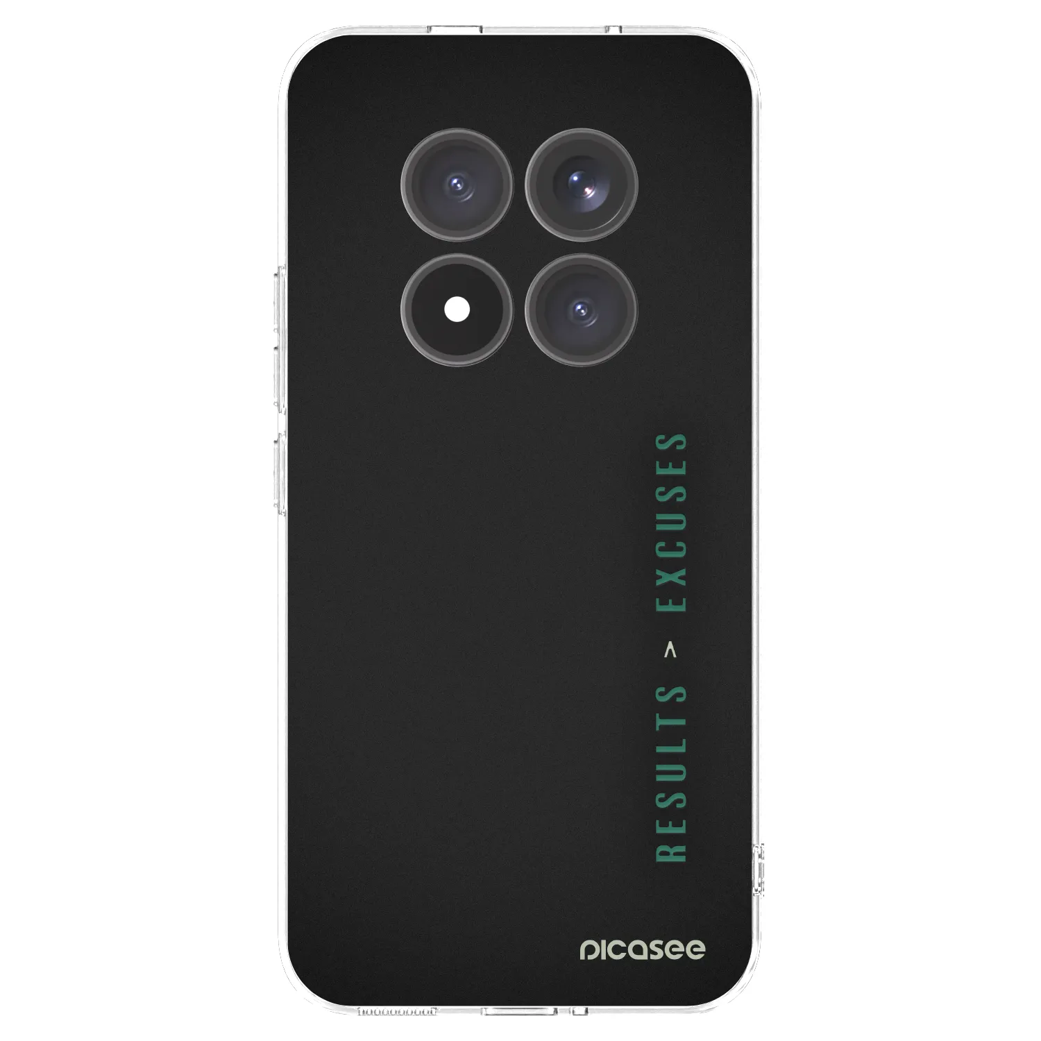 Picasee átlátszó szilikon tok az alábbi mobiltelefonokra Xiaomi Redmi Note 15 Pro+ - Results x Excuses