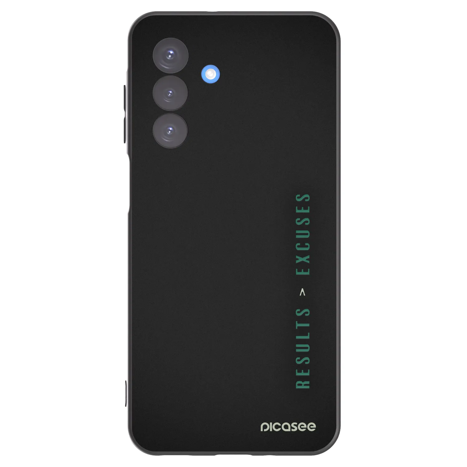Picasee fekete szilikon tok az alábbi mobiltelefonokra Samsung Galaxy A17 5G - Results x Excuses