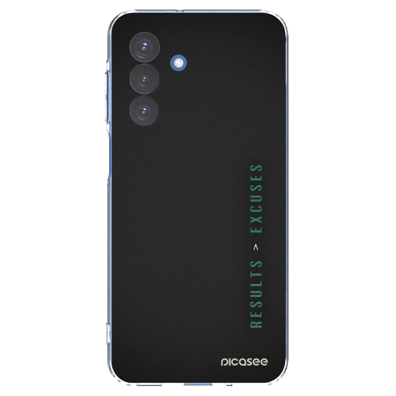 Picasee átlátszó szilikon tok az alábbi mobiltelefonokra Samsung Galaxy A17 5G - Results x Excuses