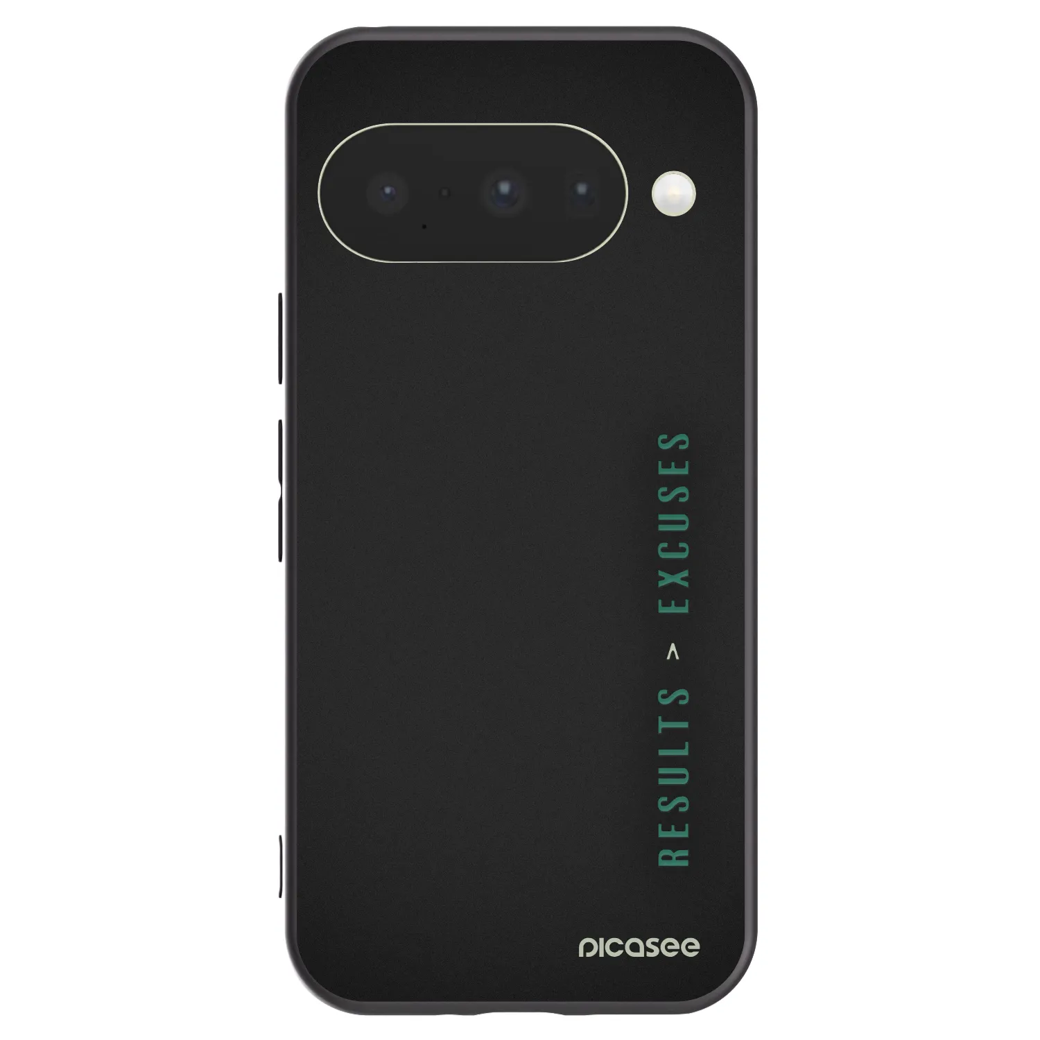 Picasee fekete szilikon tok az alábbi mobiltelefonokra Google Pixel 10 - Results x Excuses