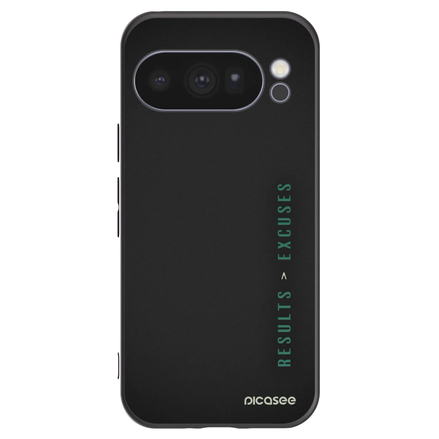 Picasee fekete szilikon tok az alábbi mobiltelefonokra Google Pixel 10 Pro - Results x Excuses