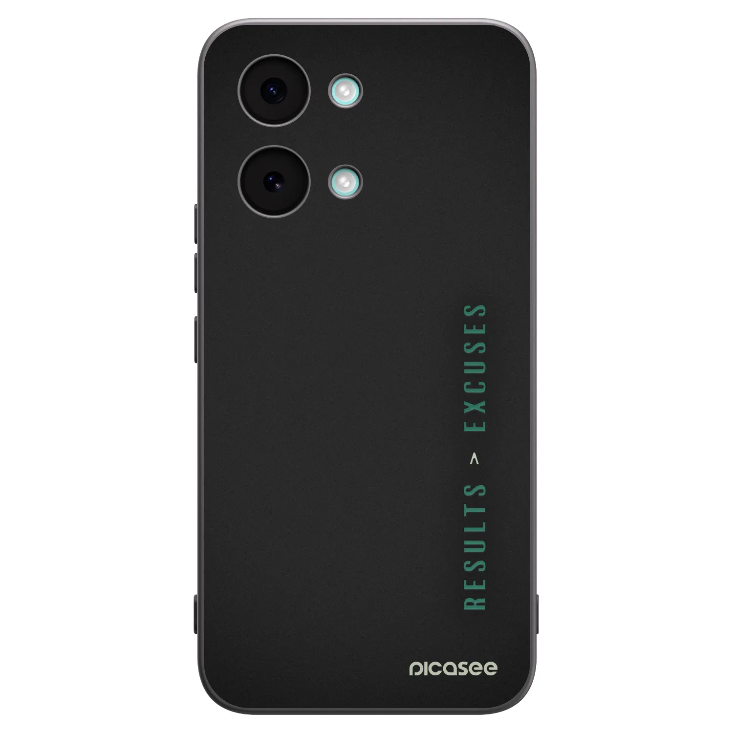 Picasee fekete szilikon tok az alábbi mobiltelefonokra Xiaomi Poco X8 Pro Max - Results x Excuses