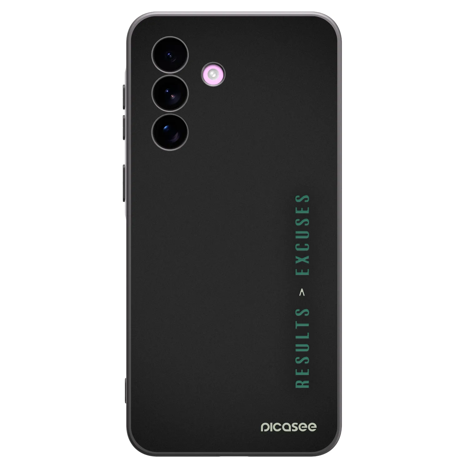 Picasee fekete szilikon tok az alábbi mobiltelefonokra Samsung Galaxy A57 5G - Results x Excuses