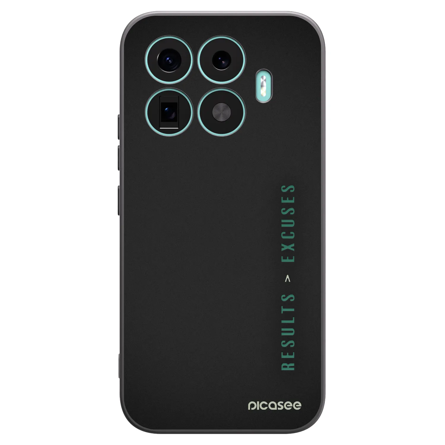 Picasee fekete szilikon tok az alábbi mobiltelefonokra Xiaomi 17T - Results x Excuses