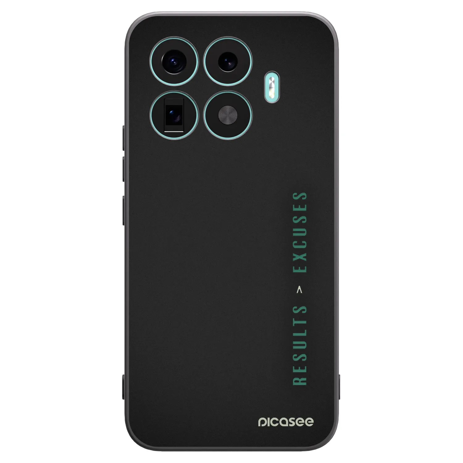 Picasee fekete szilikon tok az alábbi mobiltelefonokra Xiaomi 17T Pro - Results x Excuses