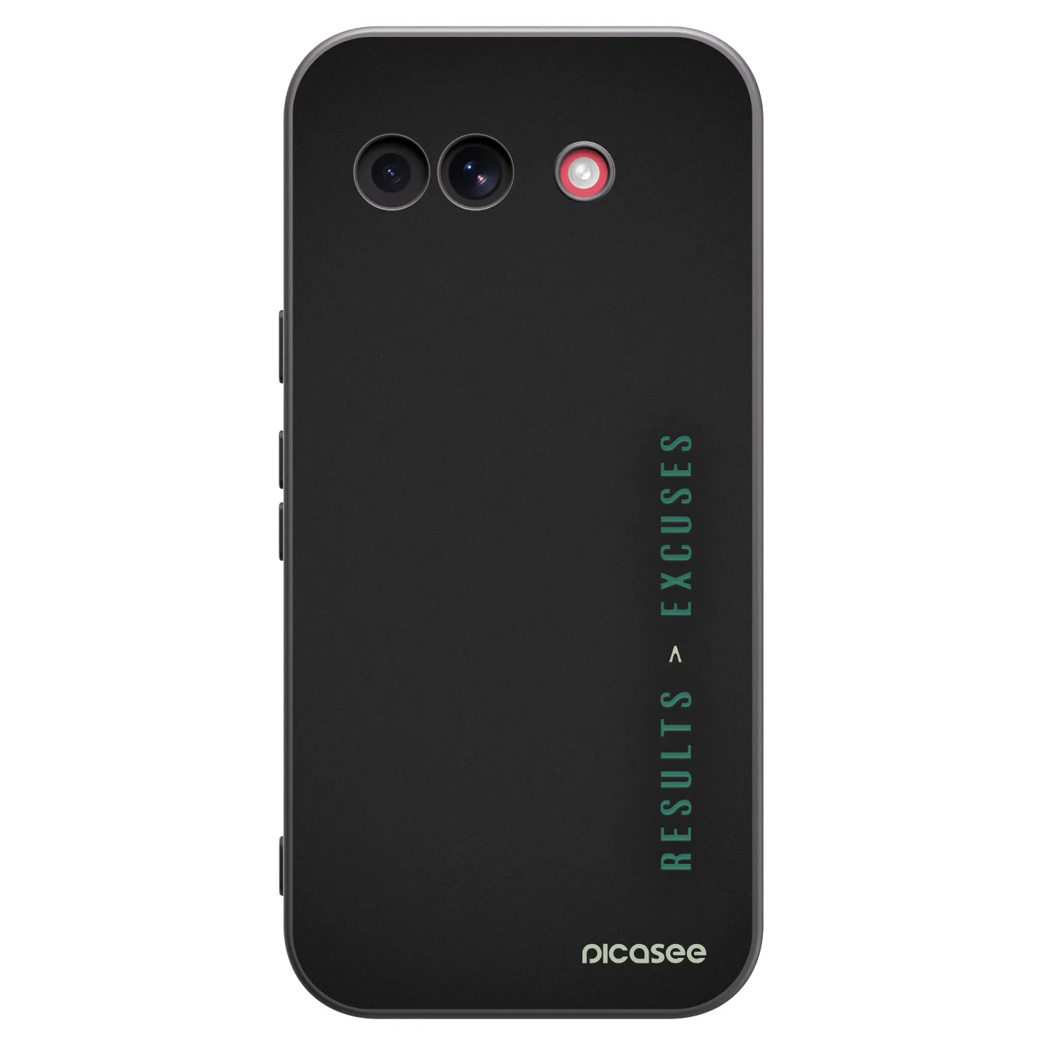 Picasee fekete szilikon tok az alábbi mobiltelefonokra Google Pixel 10a - Results x Excuses
