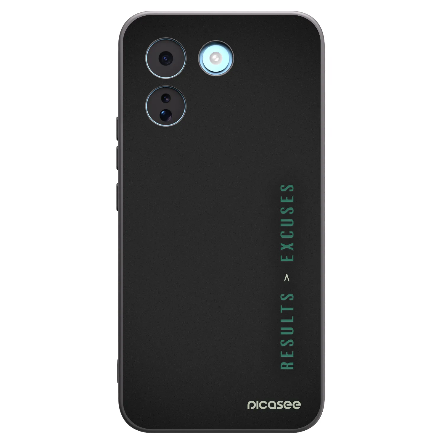 Picasee fekete szilikon tok az alábbi mobiltelefonokra Xiaomi Redmi Note 17 Pro MAX 5G - Results x Excuses