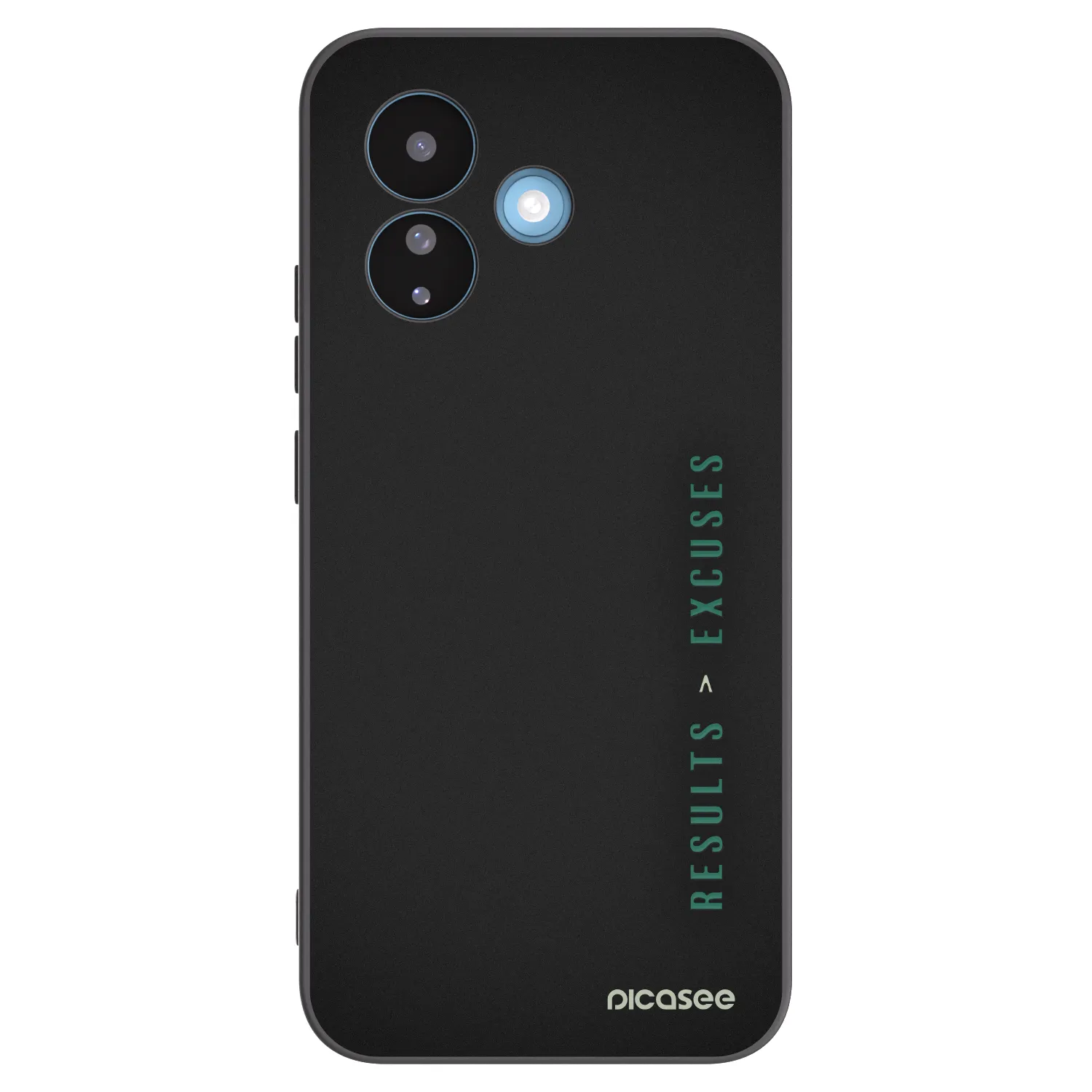 Picasee fekete szilikon tok az alábbi mobiltelefonokra Xiaomi Redmi Note 17 Pro 5G - Results x Excuses