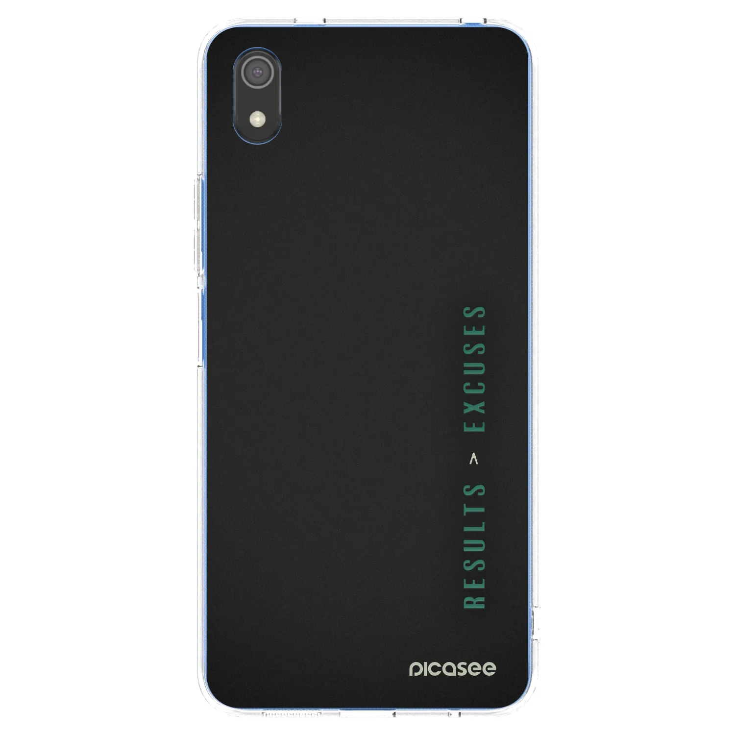 Picasee átlátszó szilikon tok az alábbi mobiltelefonokra Xiaomi Redmi 7A - Results x Excuses