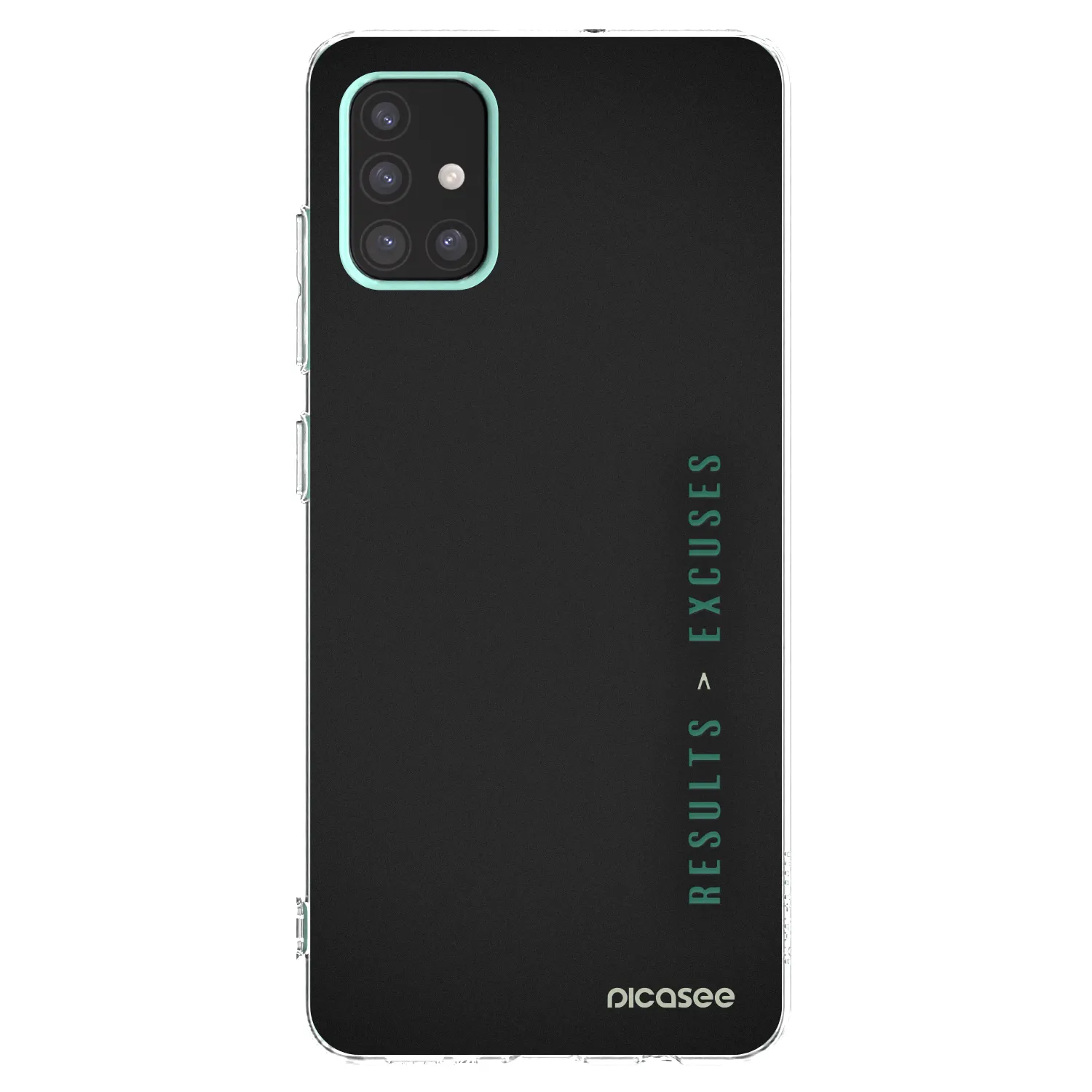 Picasee átlátszó szilikon tok az alábbi mobiltelefonokra Samsung Galaxy A51 A515F - Results x Excuses