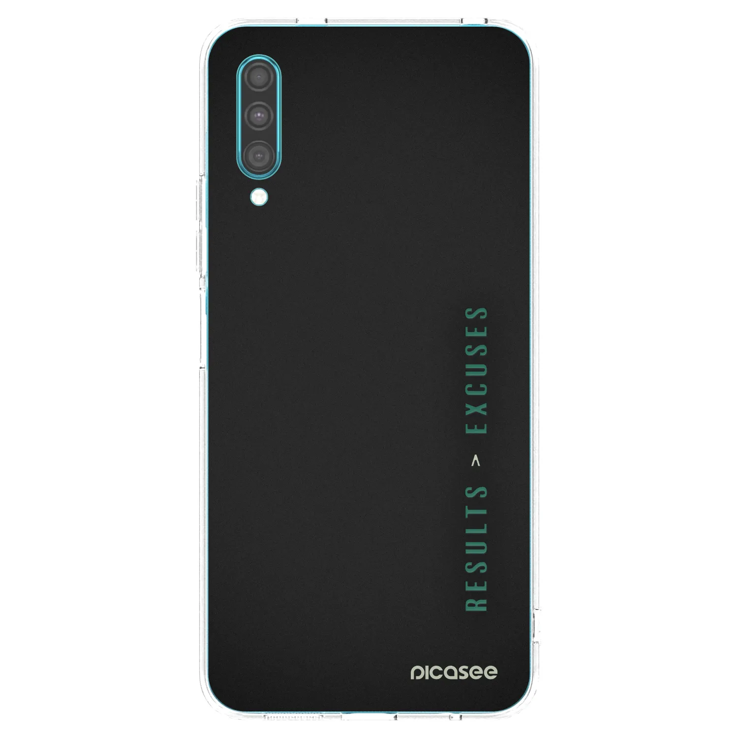 Picasee átlátszó szilikon tok az alábbi mobiltelefonokra Samsung Galaxy A30s A307F - Results x Excuses