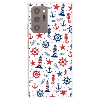 Picasee átlátszó szilikon tok az alábbi mobiltelefonokra Samsung Galaxy Note 20 Ultra - Sailor Vibes