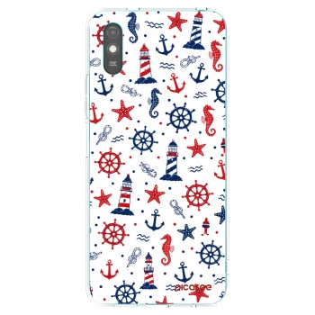 Picasee átlátszó szilikon tok az alábbi mobiltelefonokra Xiaomi Redmi 9A - Sailor Vibes