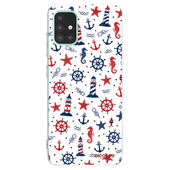 Picasee átlátszó szilikon tok az alábbi mobiltelefonokra Samsung Galaxy M31s - Sailor Vibes
