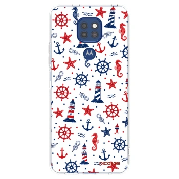 Picasee átlátszó szilikon tok az alábbi mobiltelefonokra Motorola Moto G9 Play - Sailor Vibes