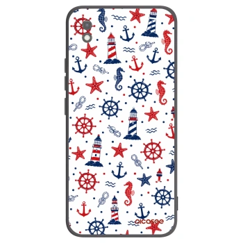 Picasee fekete szilikon tok az alábbi mobiltelefonokra Xiaomi Redmi 9AT - Sailor Vibes