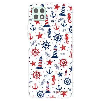 Picasee átlátszó szilikon tok az alábbi mobiltelefonokra Samsung Galaxy A22 A226B 5G - Sailor Vibes