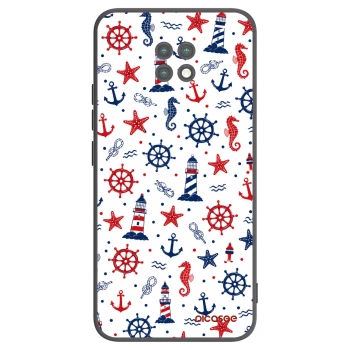 Picasee fekete szilikon tok az alábbi mobiltelefonokra Xiaomi Redmi Note 9T - Sailor Vibes