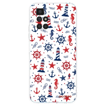 Picasee átlátszó szilikon tok az alábbi mobiltelefonokra Xiaomi Redmi 10 - Sailor Vibes